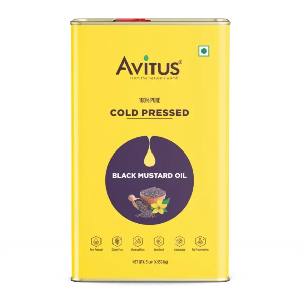 Cold Pressed Black Mustard Oil - Image 3