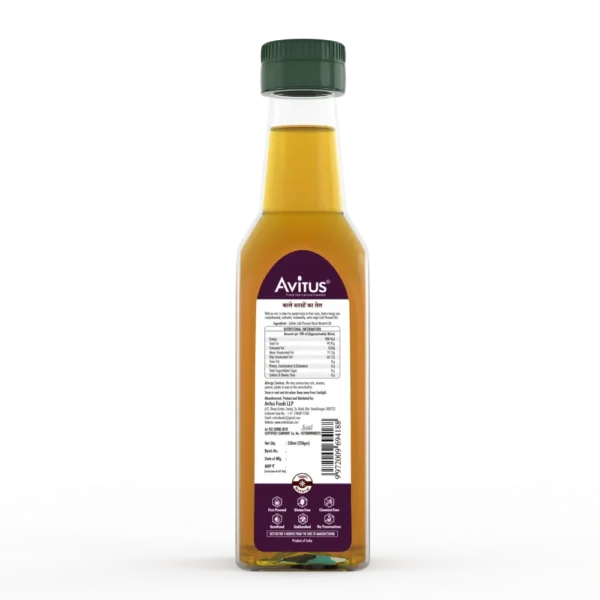 Cold Pressed Black Mustard Oil - Image 5