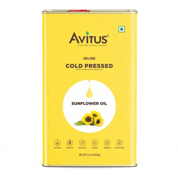 Cold Pressed Sunflower Oil - Image 3